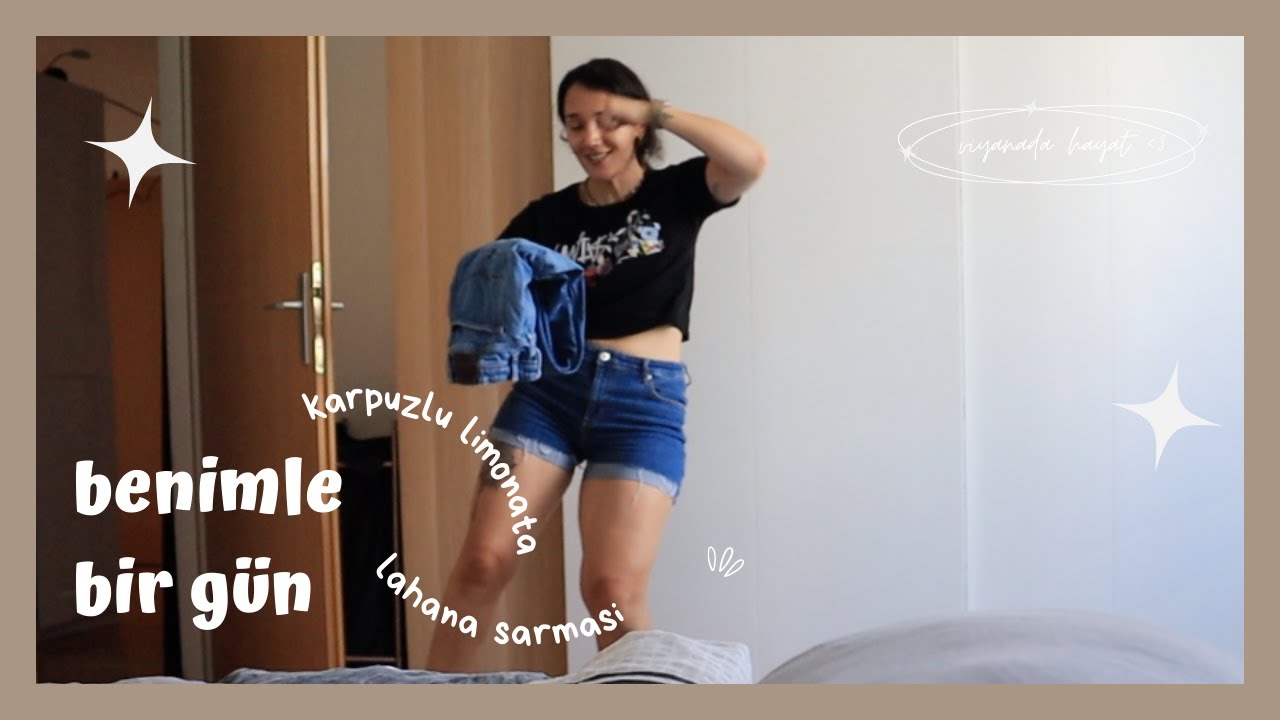 klasik bir pazar: yemek yapma, temizlik, dans | #günlükvlog #viyana | merve ingerle