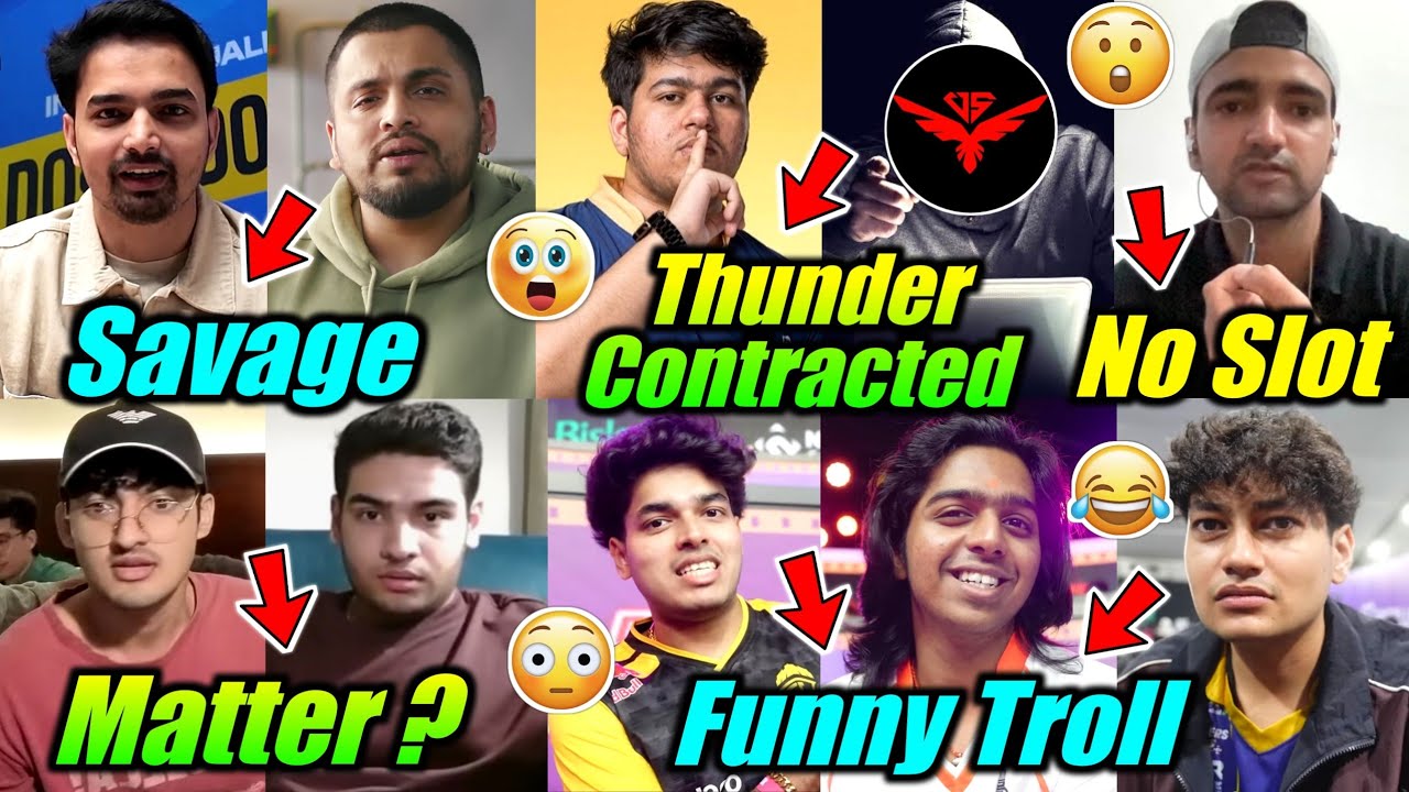 Thunder Contracted, Poaching ? 😳 Legit vs Goblin Matter Clarify 😮 No Slot Matter, Funny Troll 