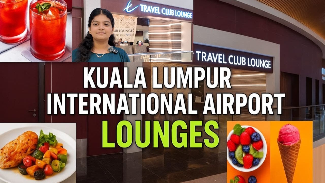 Kuala Lumpur International Airport Lounge Experience: Hidden Luxury Inside !!!!