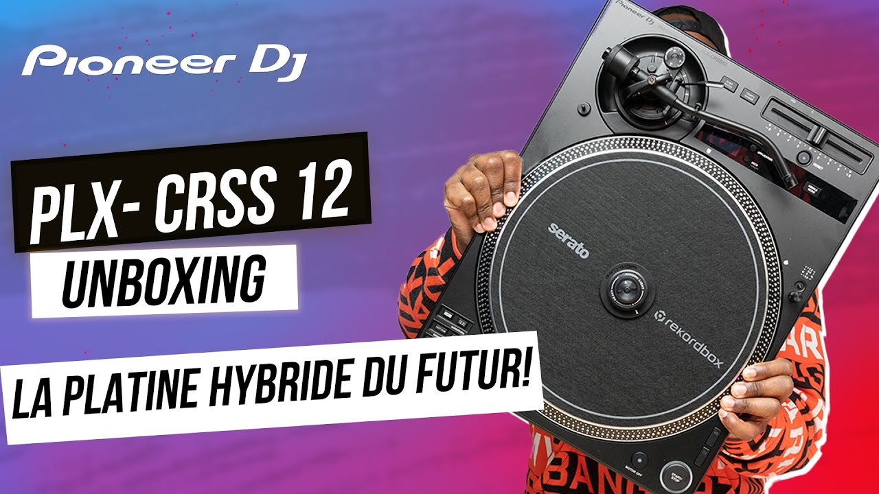 PIONEER DJ PLX - CRSS 12! Ne ratez pas La platine vinyle du Futur ! 🚀🚀🚀