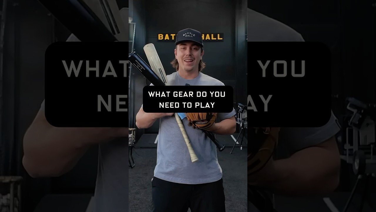 What Gear Do You NEED to Play Baseball?