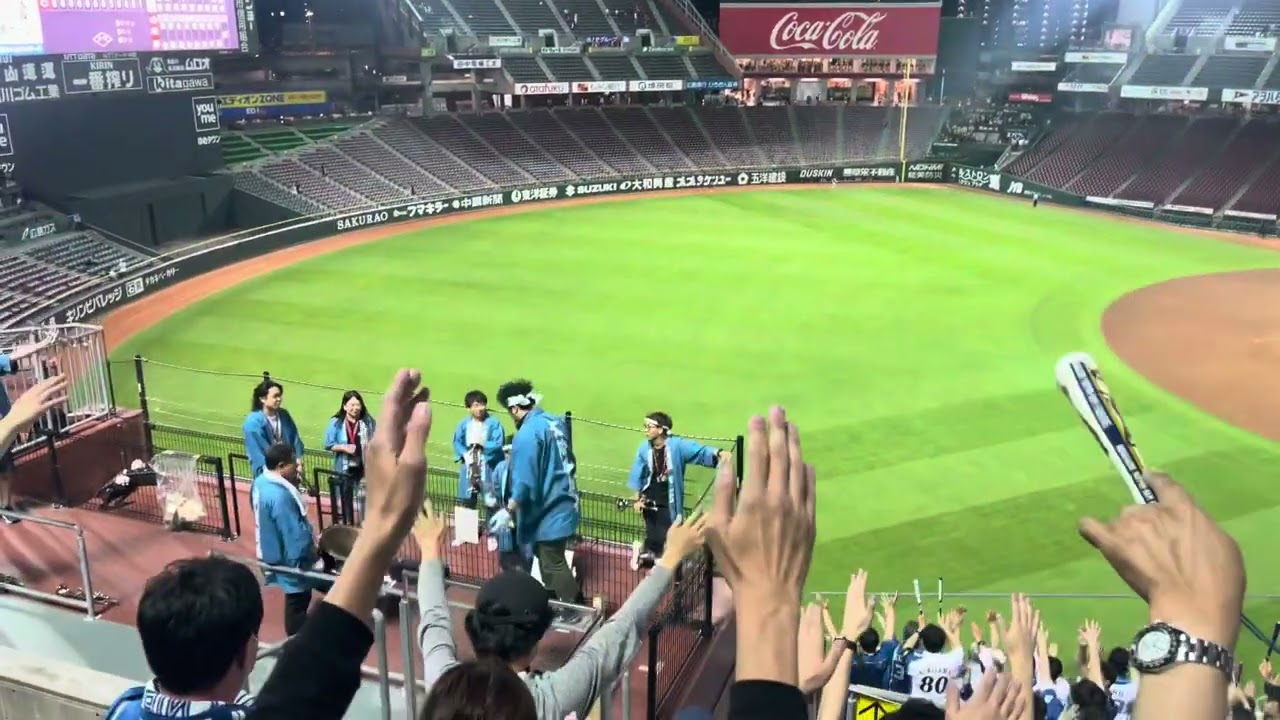 6月4日ファイターズ勝利の二次会in広島