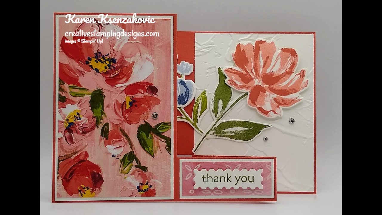 Stampin' Up! Art Gallery Fun Fold Video Tutorial