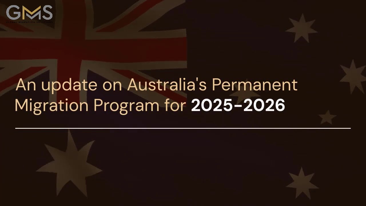 An update on Australia's Permanent Migration Program for 2025-2026