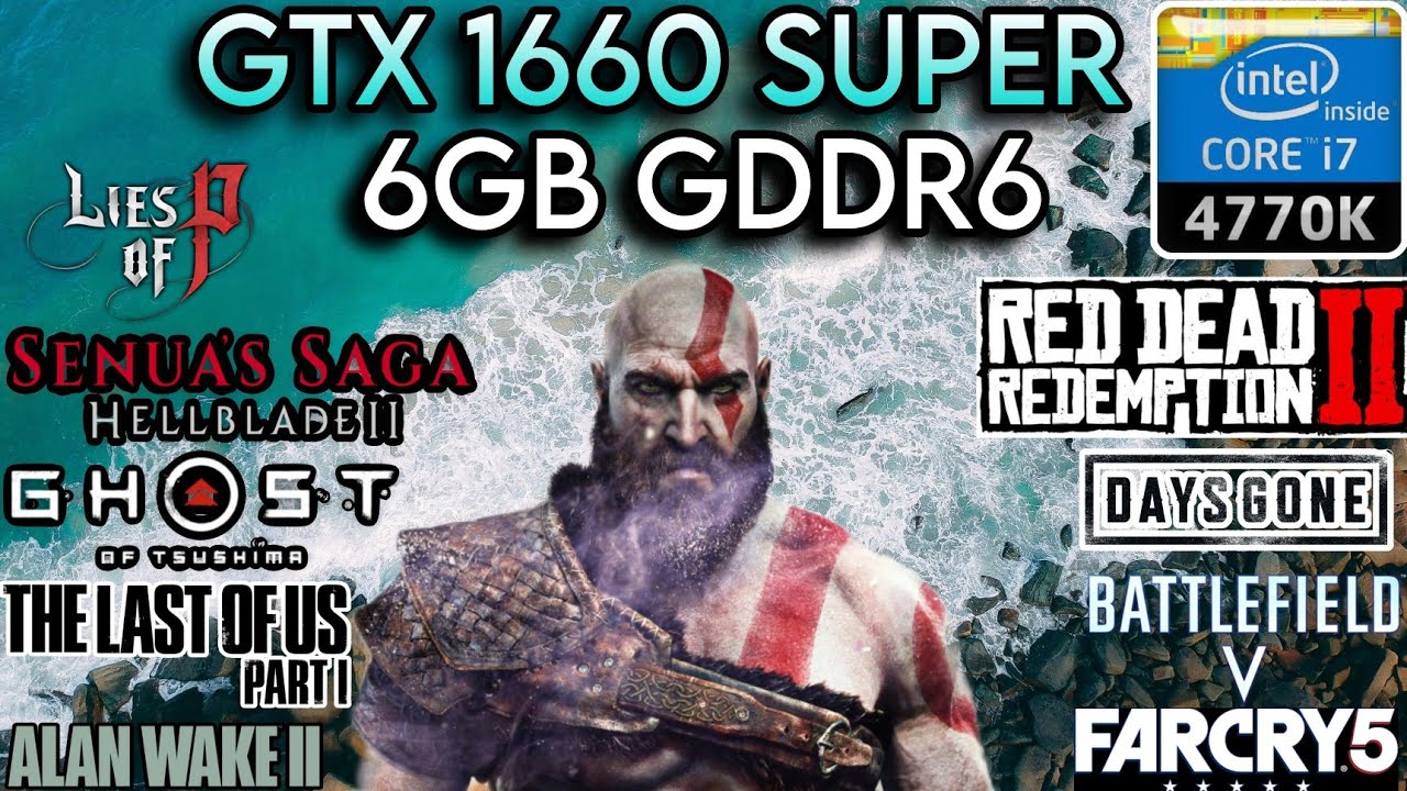 GTX 1660 Super + I7 4770k & 16GB Ram | Test In 10 Games !