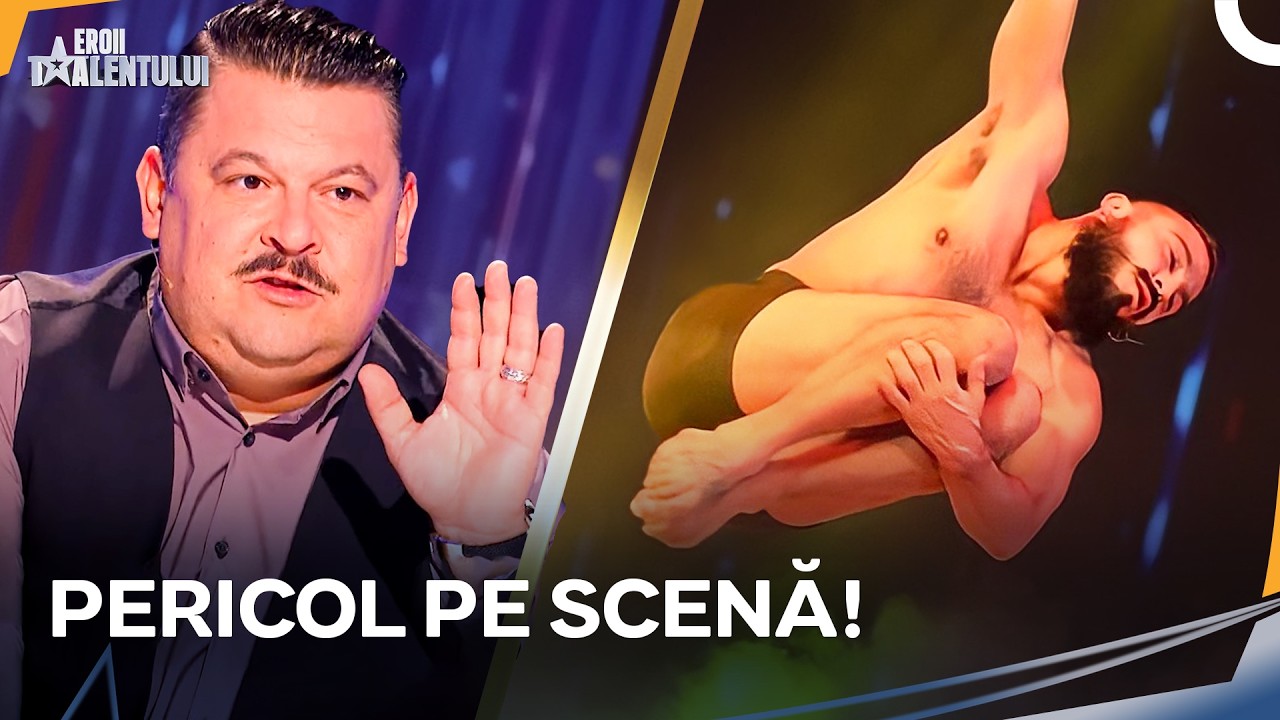 Juriul A Încremenit De Frică! Oskar A Șocat România Cu Un Show Periculos! | Romanii au Talent