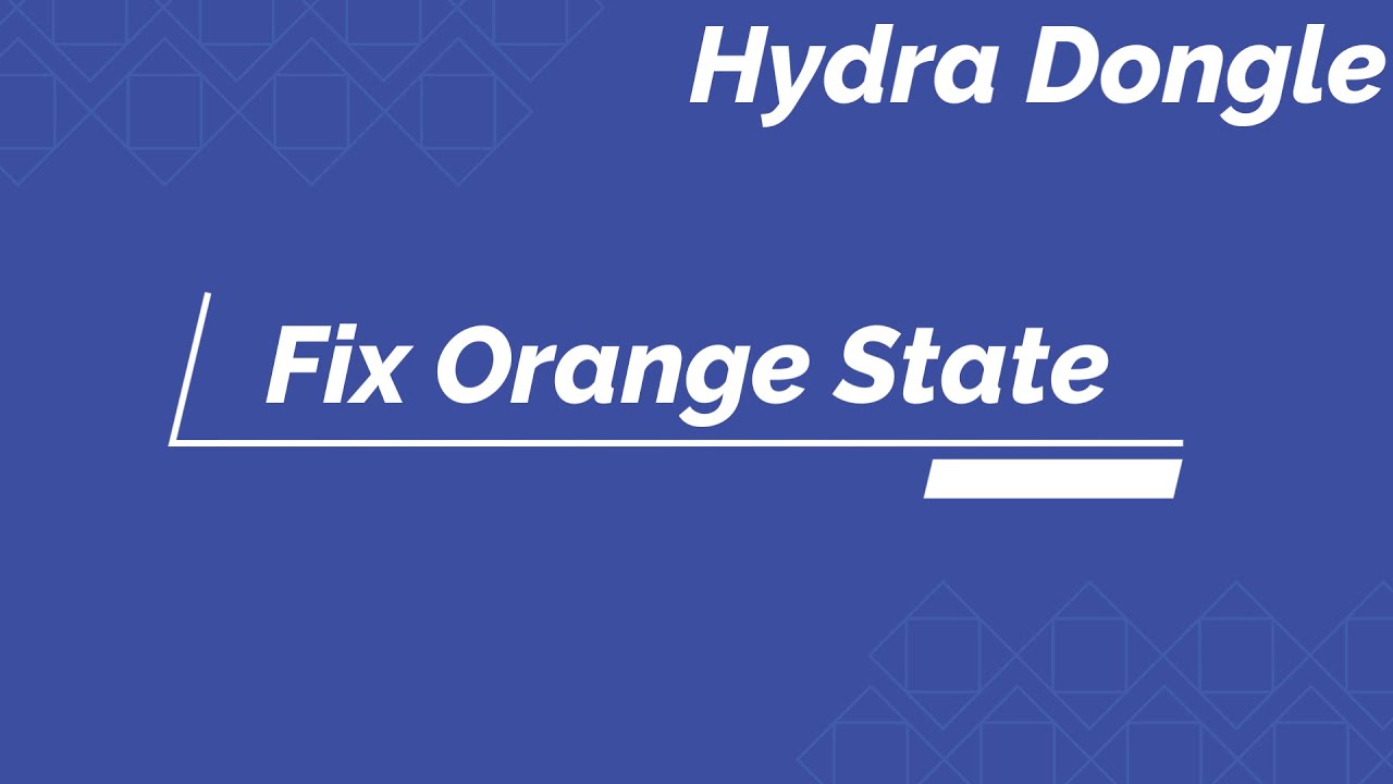 Realme C3 (RMX2027) Orange State Fix By Hydra Dongle