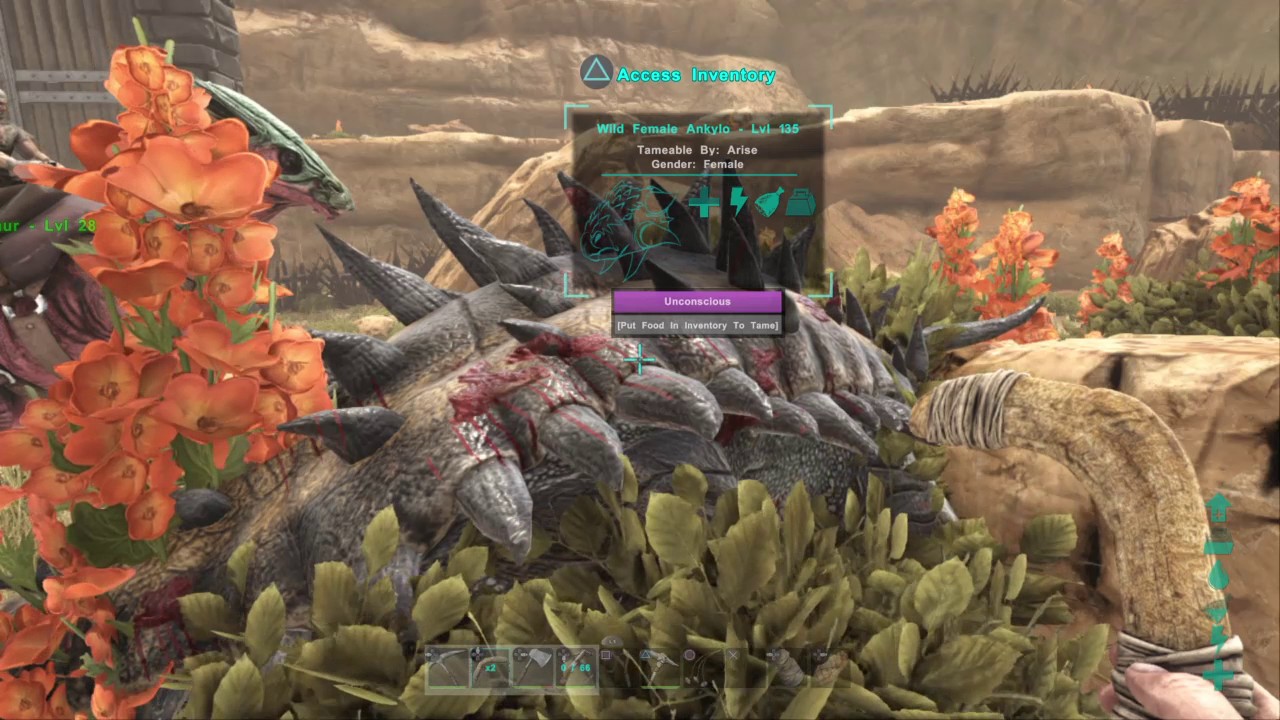 ARK: Survival Evolved failed tame but Boomerang :D