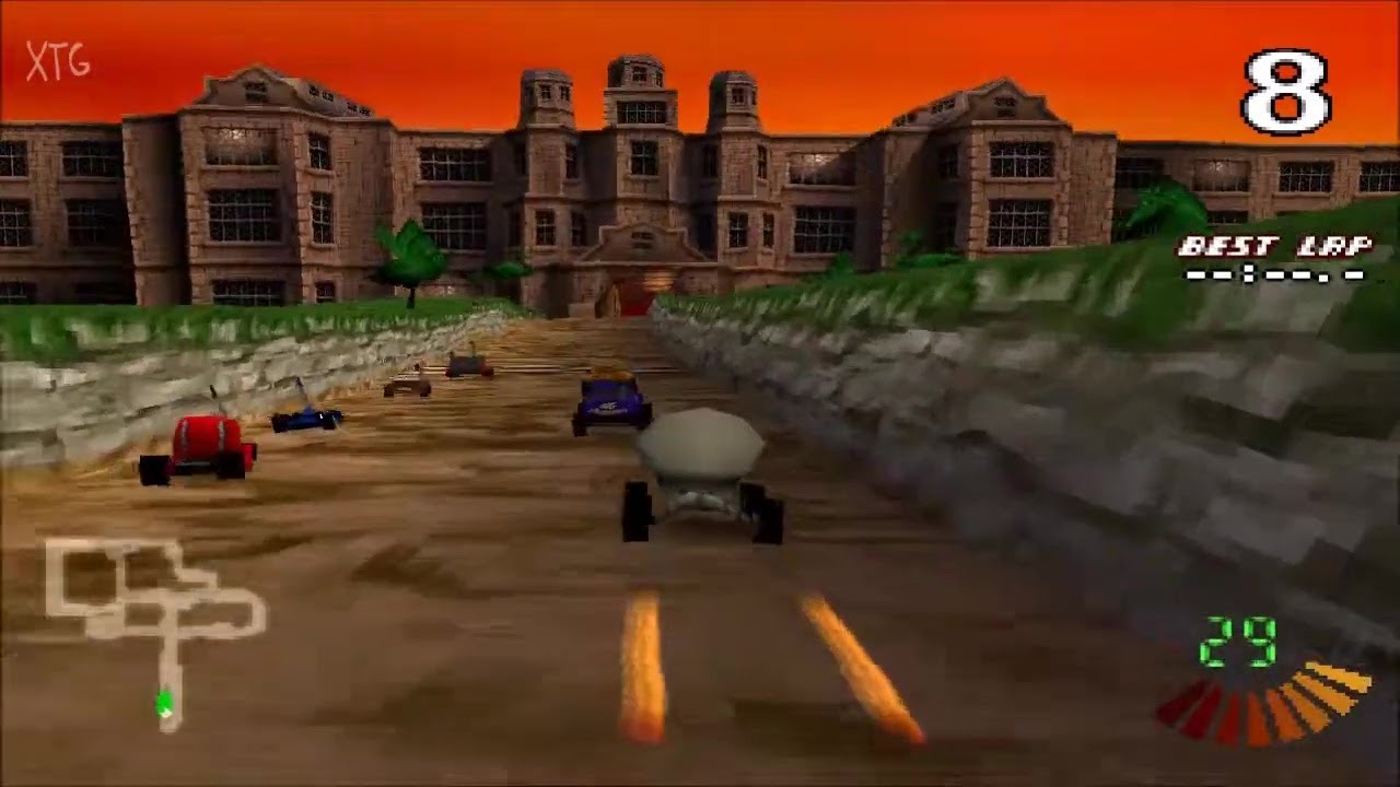 RC Revenge - Skull Duggery PS1 Gameplay HD