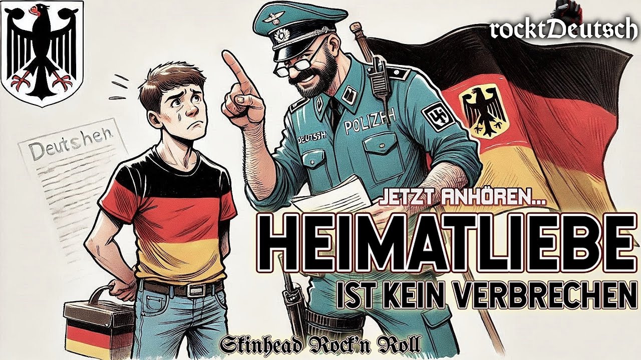 🇩🇪Heimatliebe ist KEIN Verbrechen🇩🇪 [ Skinhead Rock 'n Roll ] by rocktDeutsch | Teilen und Liken🇩🇪🇩🇪