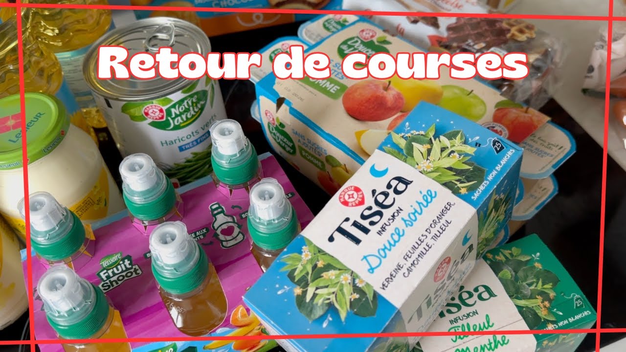 Gros Retour de Courses 🛒 Frigo vide, Frigo plein