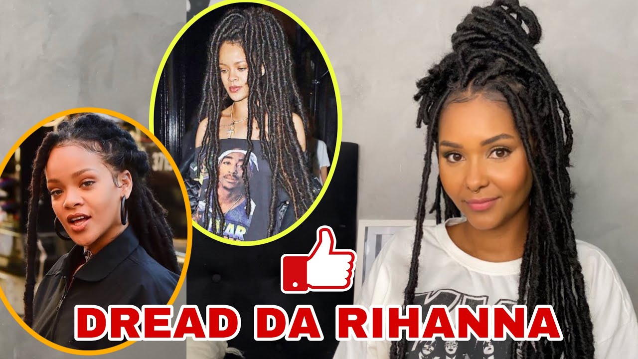 Fiz o Dread da Rihanna/ passo a passo