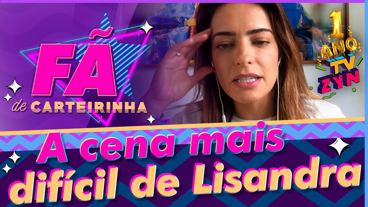 A cena mais difícil de Lisandra Cortez | Fã de Carteirinha