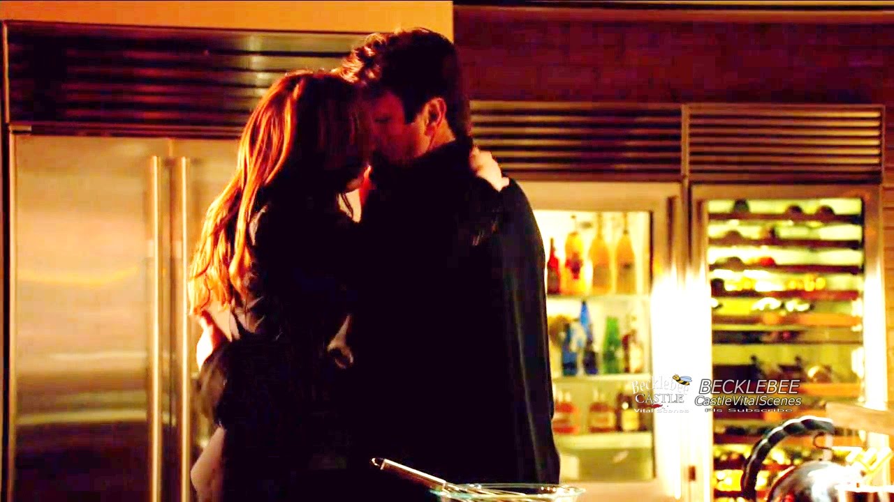 Castle 8x15 Opening Scene Beckett Castle & Martha  “Fidelis Ad Mortem” Season 8 Episode 15