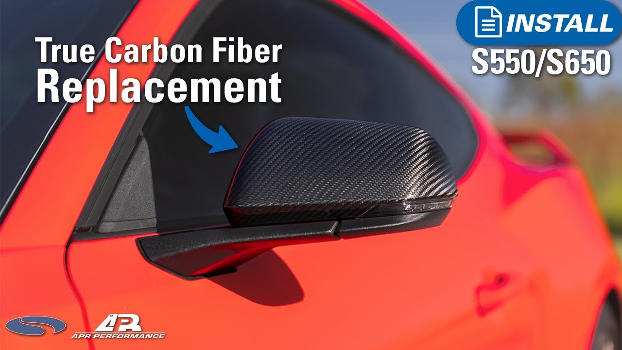 APR Performance Carbon Fiber Replacement Mirror Caps | Review & Install
