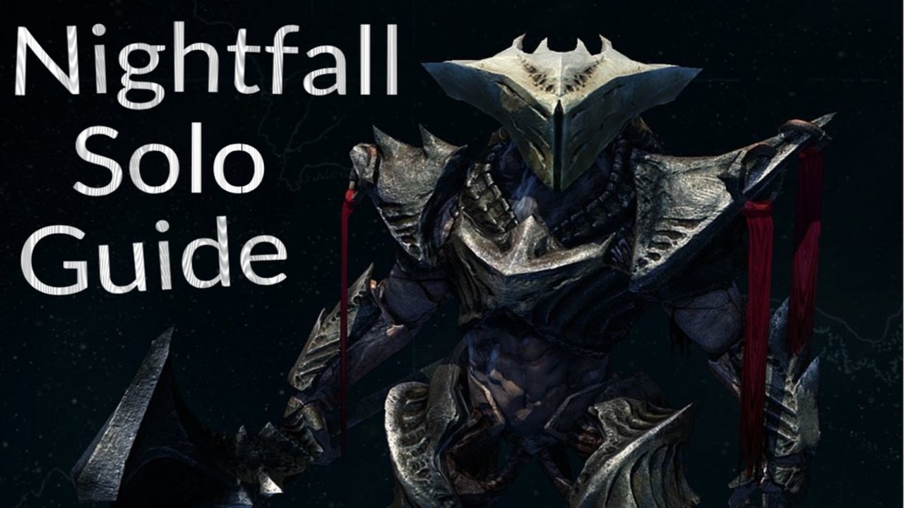Destiny Let's Nightfall - Sunless Cell Solo Nightfall Walkthrough Guide - October 25-31 2016