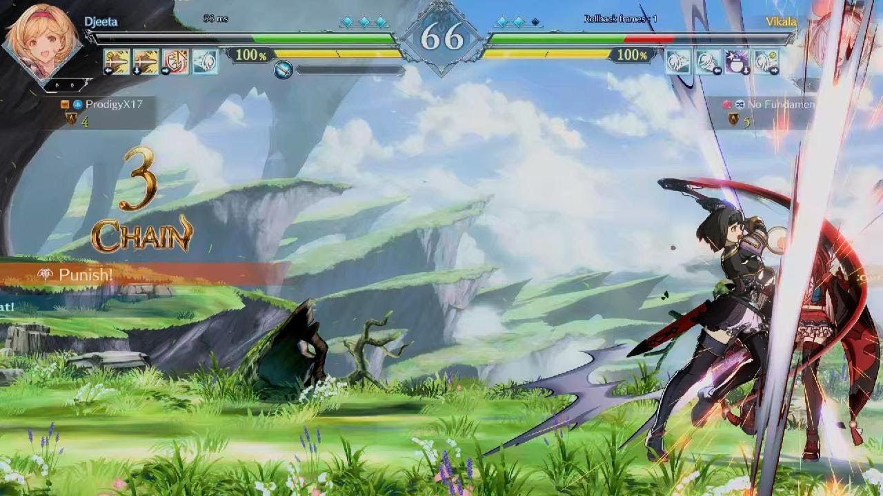 Granblue Rising Online Rank - Djeeta Vs. Vikala