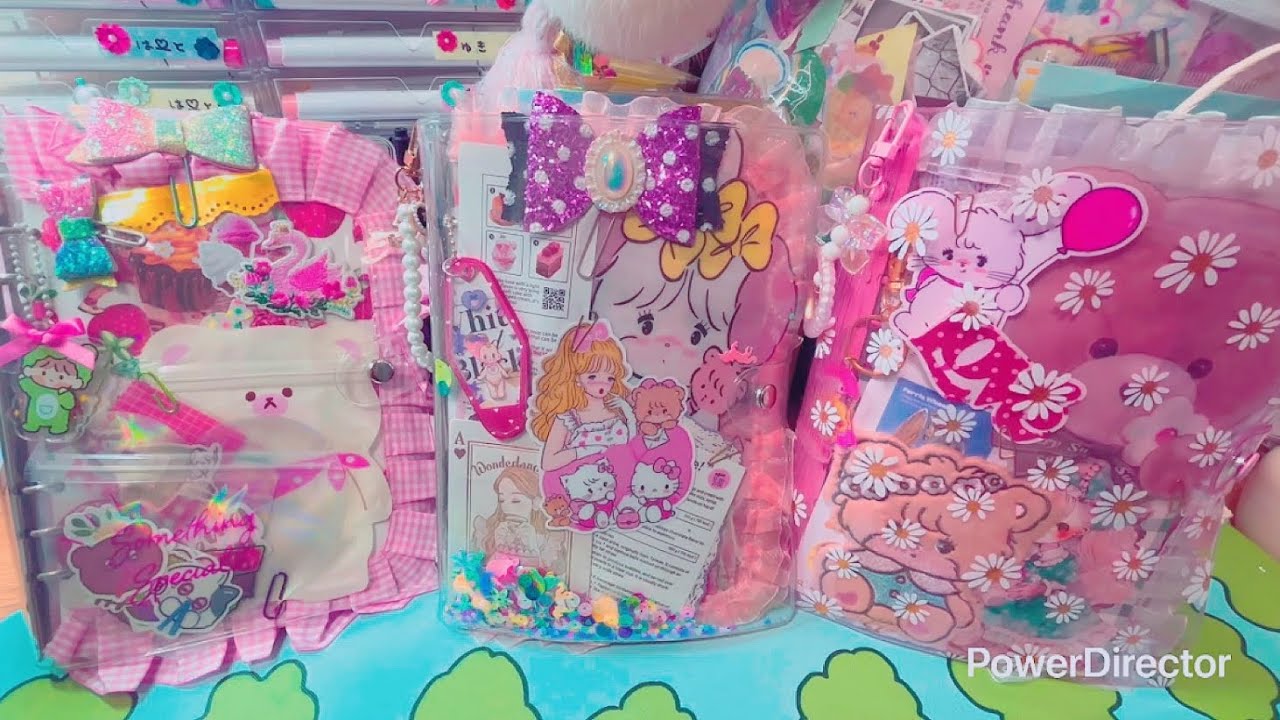 紙もの購入品紹介💕しーるぶっくの紹介💕お気に入りの3冊💕🌸❣️