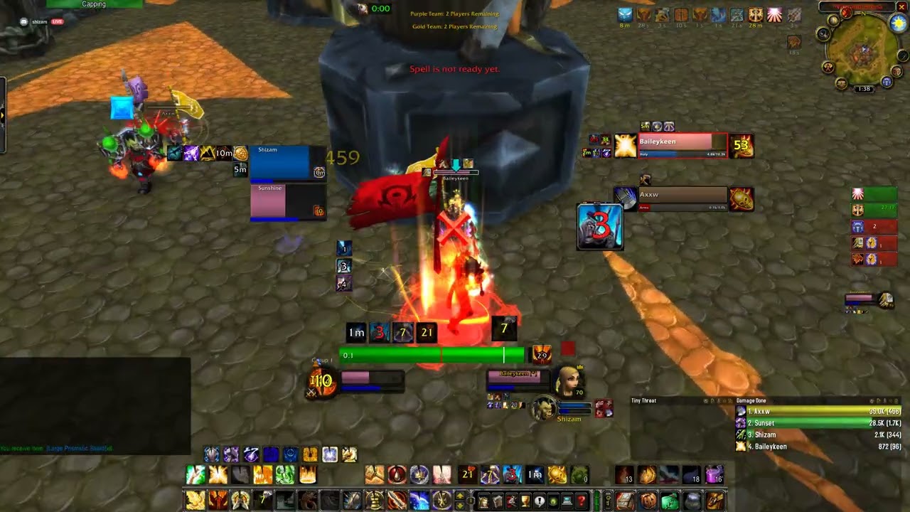 TBC Arena 2s, 2050 vs Hpal War, Misplayed