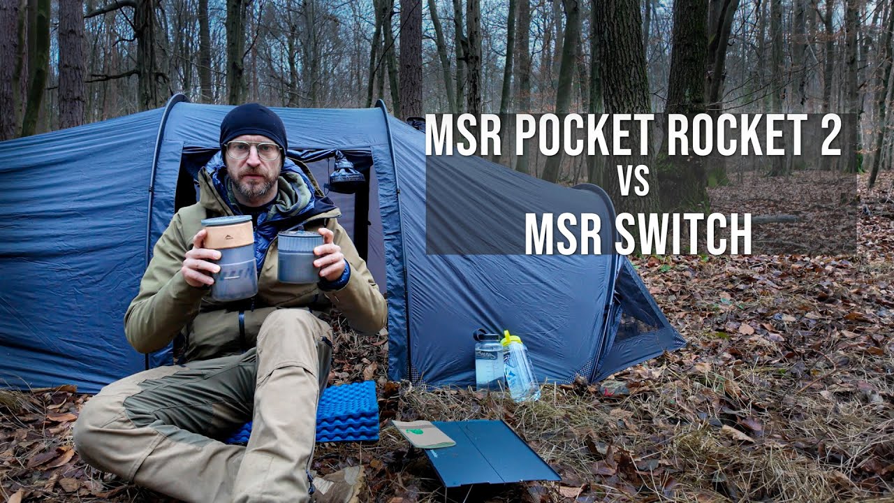 Nowa kuchenka MSR Switch vs MSR Pocket Rocket 2 - porównanie i test