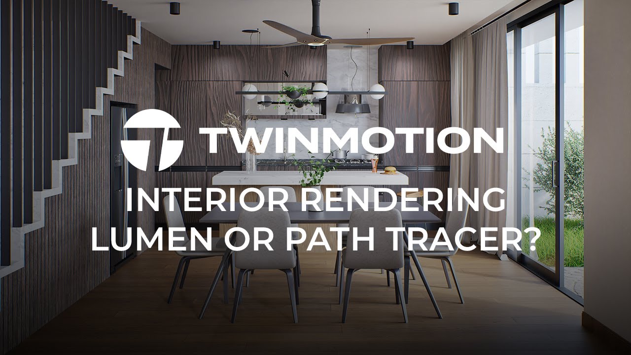 Twinmotion 2024.1 — Lumen против Path Tracer: подробное руководство по рендерингу