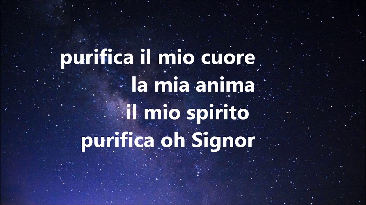 PURIFICAMI SIGNOR - PDS WORSHIP ( Con testo )