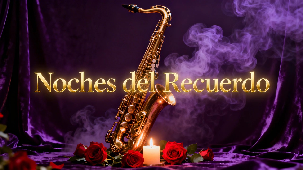 🎷 Noches del Recuerdo EN VIVO 🔴 Boleros en Saxofón Latino