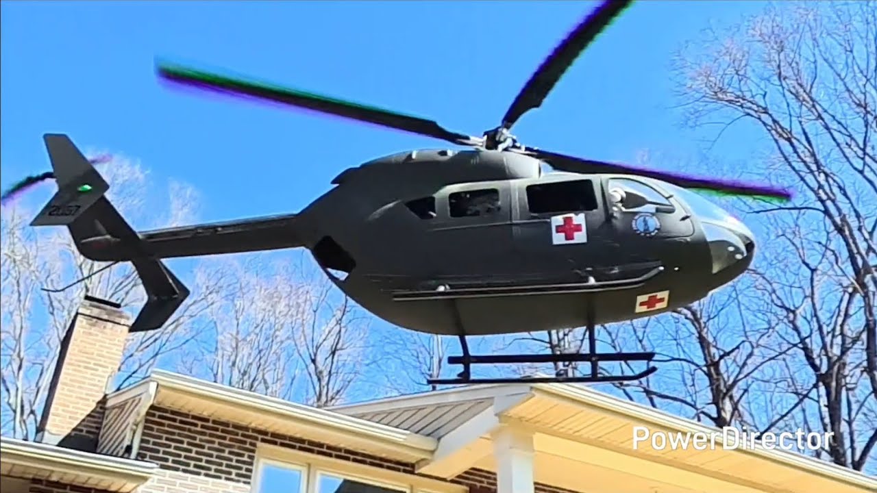 EC145  Lakota with fpv pilot
