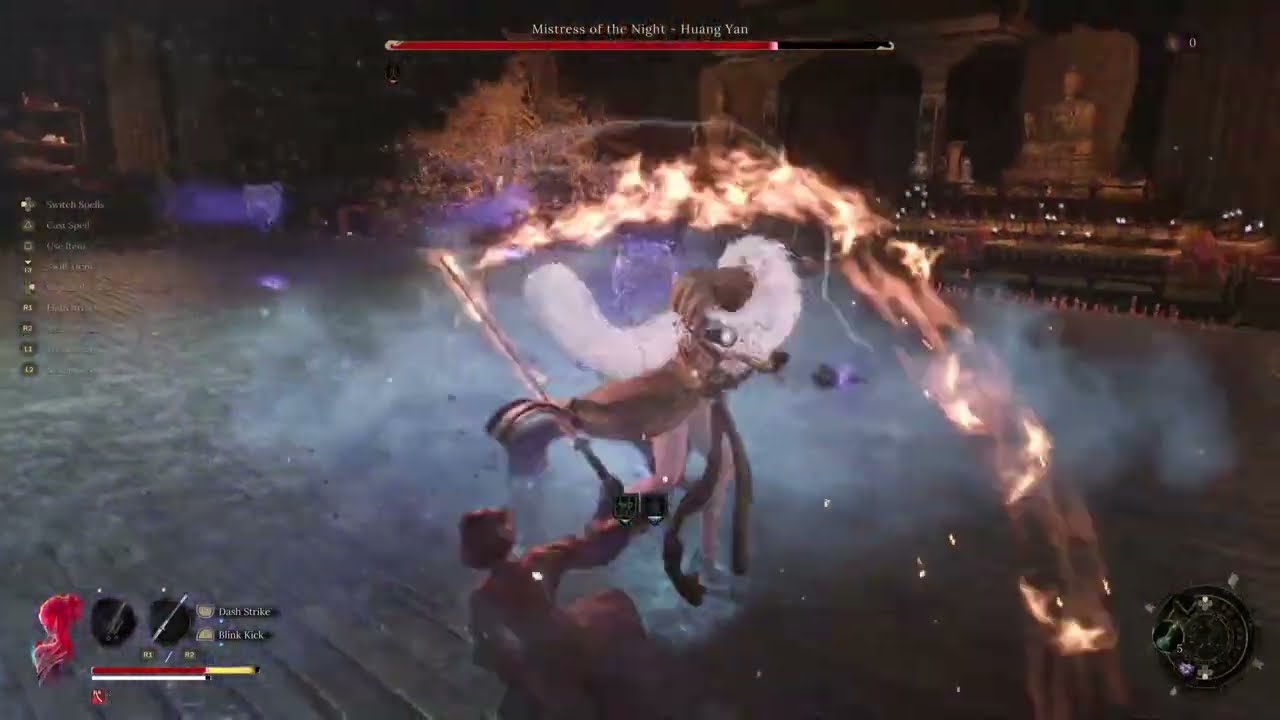 Wuchang Fallen Feathers Huang Yan Boss fight - Cloudfrost Edge 