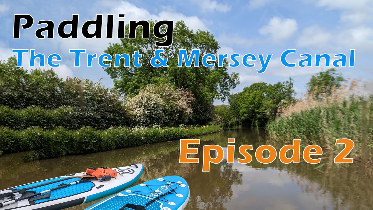 Paddling the Trent and Mersey Canal Episode 2