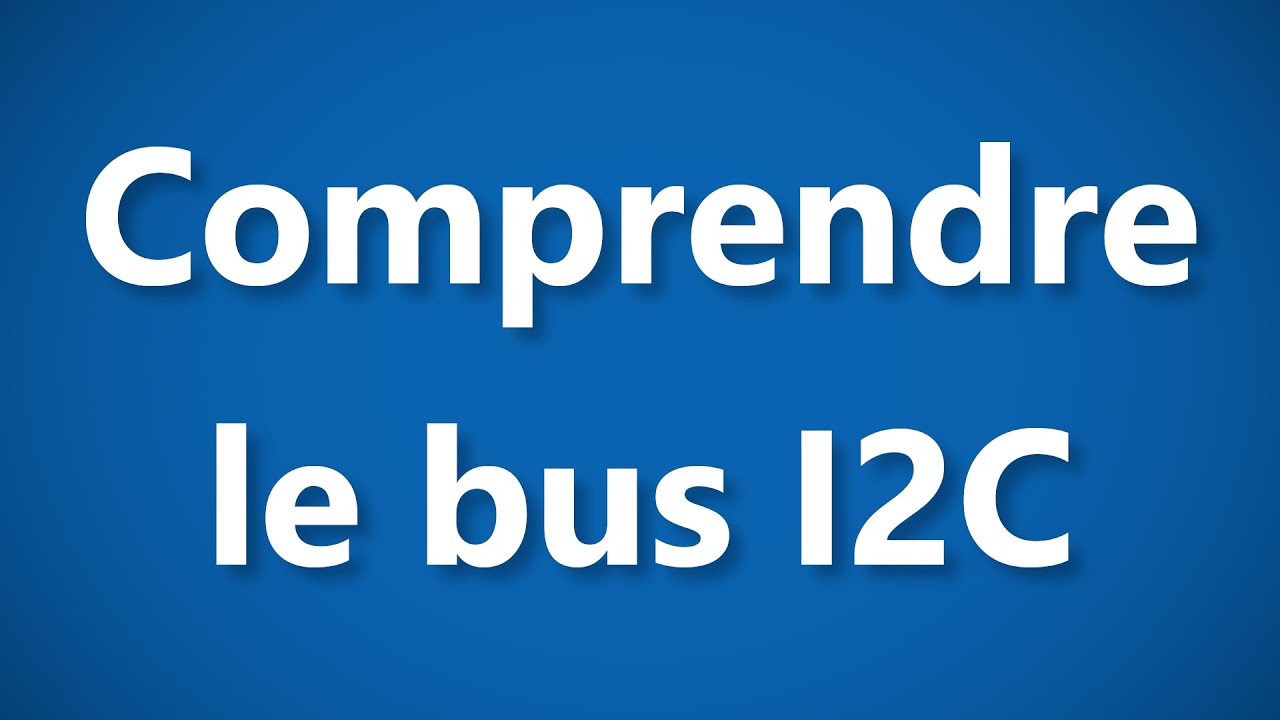Comprendre le bus I2C (TWI)