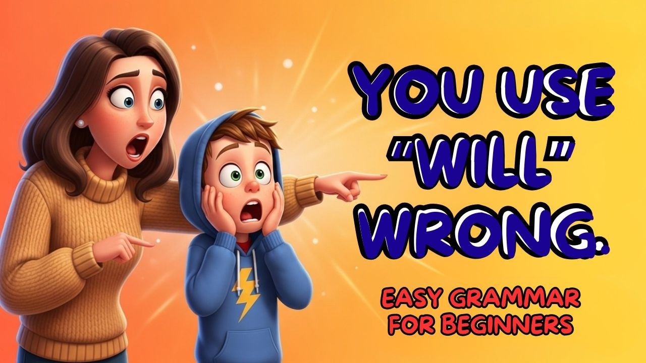 Confused About “I Will GOES”? | Master Future Simple Easily | Beginner English Learners