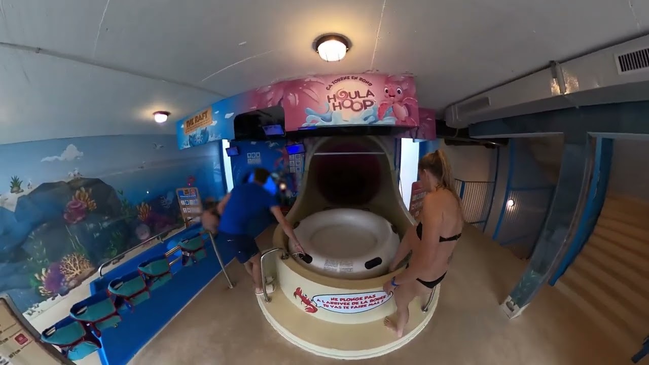 Aquaparc Le Bouveret Houla Hoop Waterslide