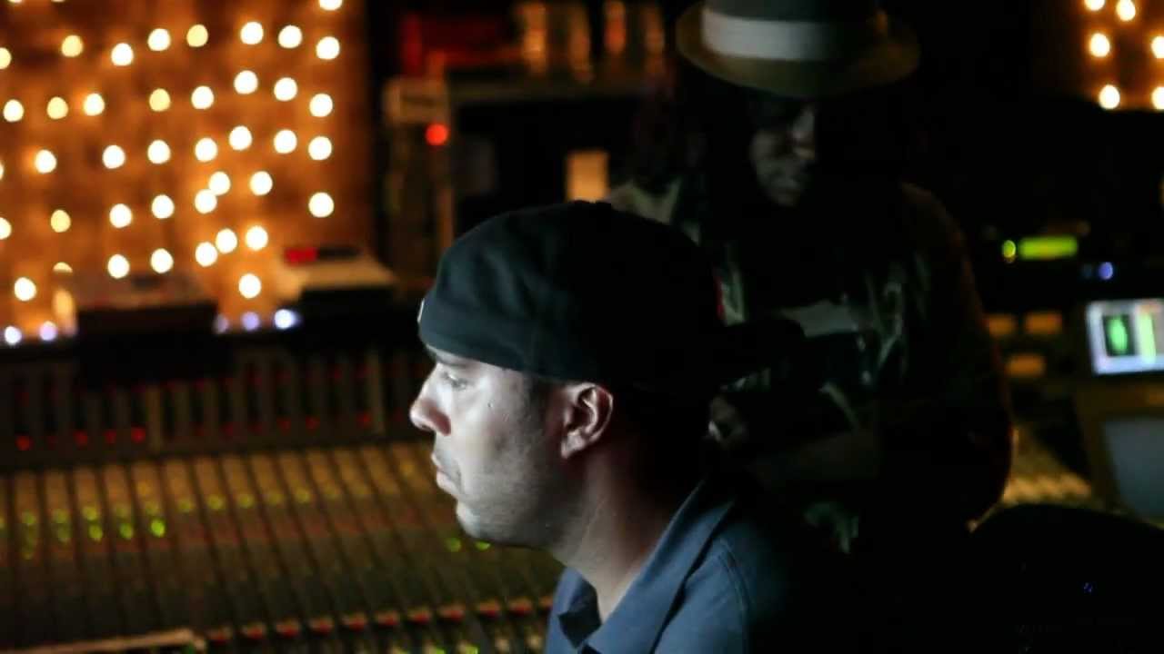 Hit-Boy At Larrabee Studios Mixing Kelly Rowland Feat. Big Sean 'Lay It On Me'