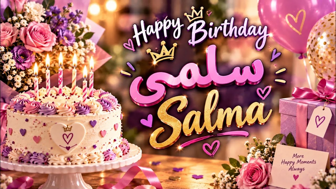 Hppy Birthday Salma سنة حلوة يا سلمي توزيع جديد