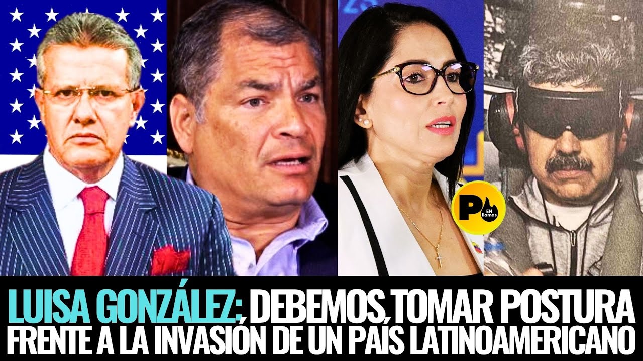 Dr. Augusto Tandazo (Luisa González: Debemos tomar postura frente a la invasión de un país latinoam