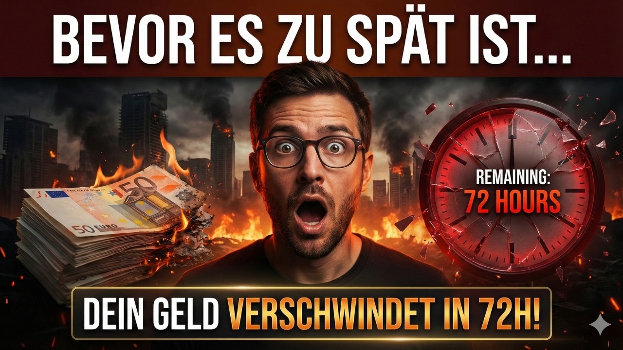 Währungskollaps: In 72 Stunden ist dein Geld nicht mehr dein Geld