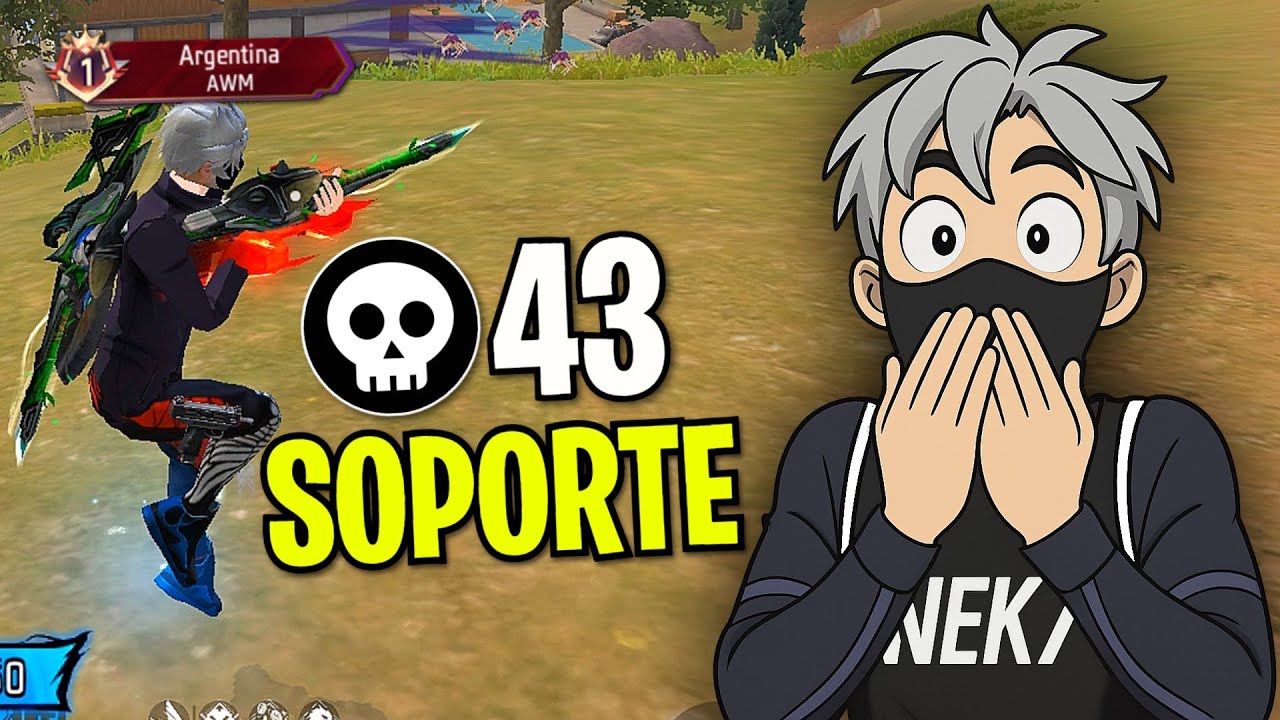 ¡ASI JUEGA UN SOPORTE CONTRA TOPS REGIONALES! 😱🔥 FREE FIRE