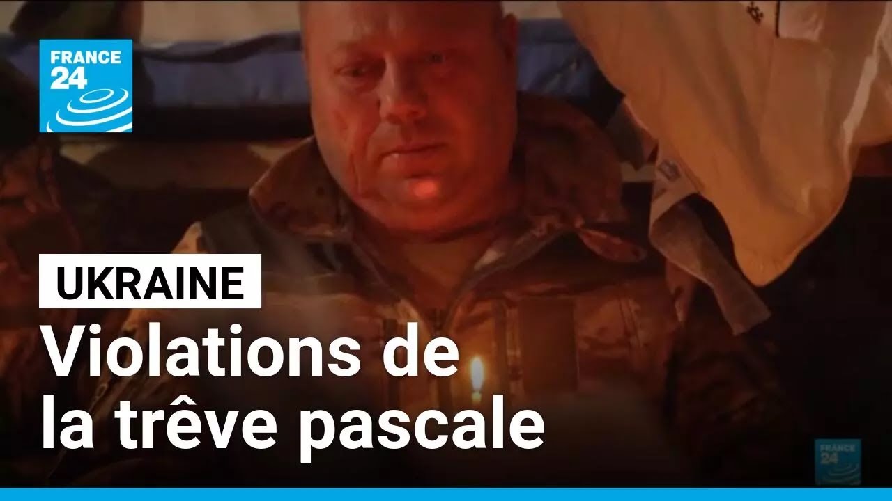 Guerre en Ukraine : Kiev et Moscou s'accusent mutuellement de violations de la tr&ecirc;ve pascale