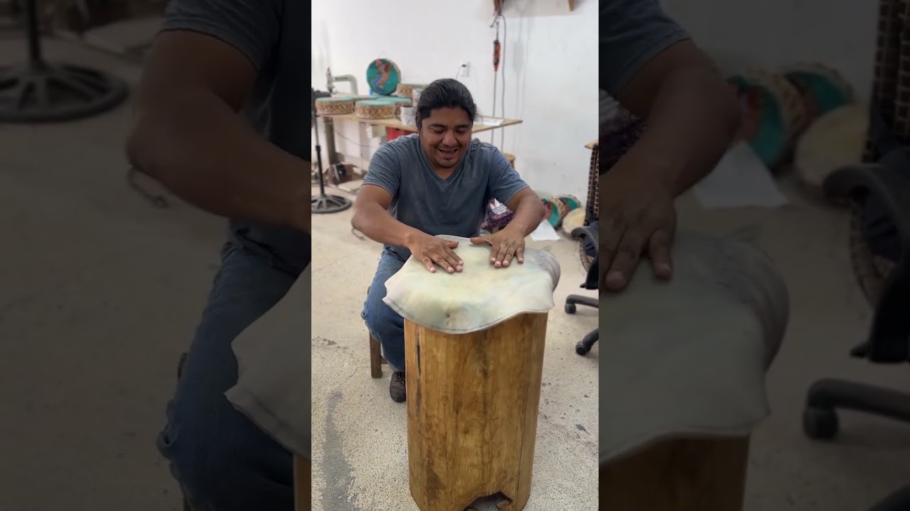 como le ponemos la piel al huehuetl ?