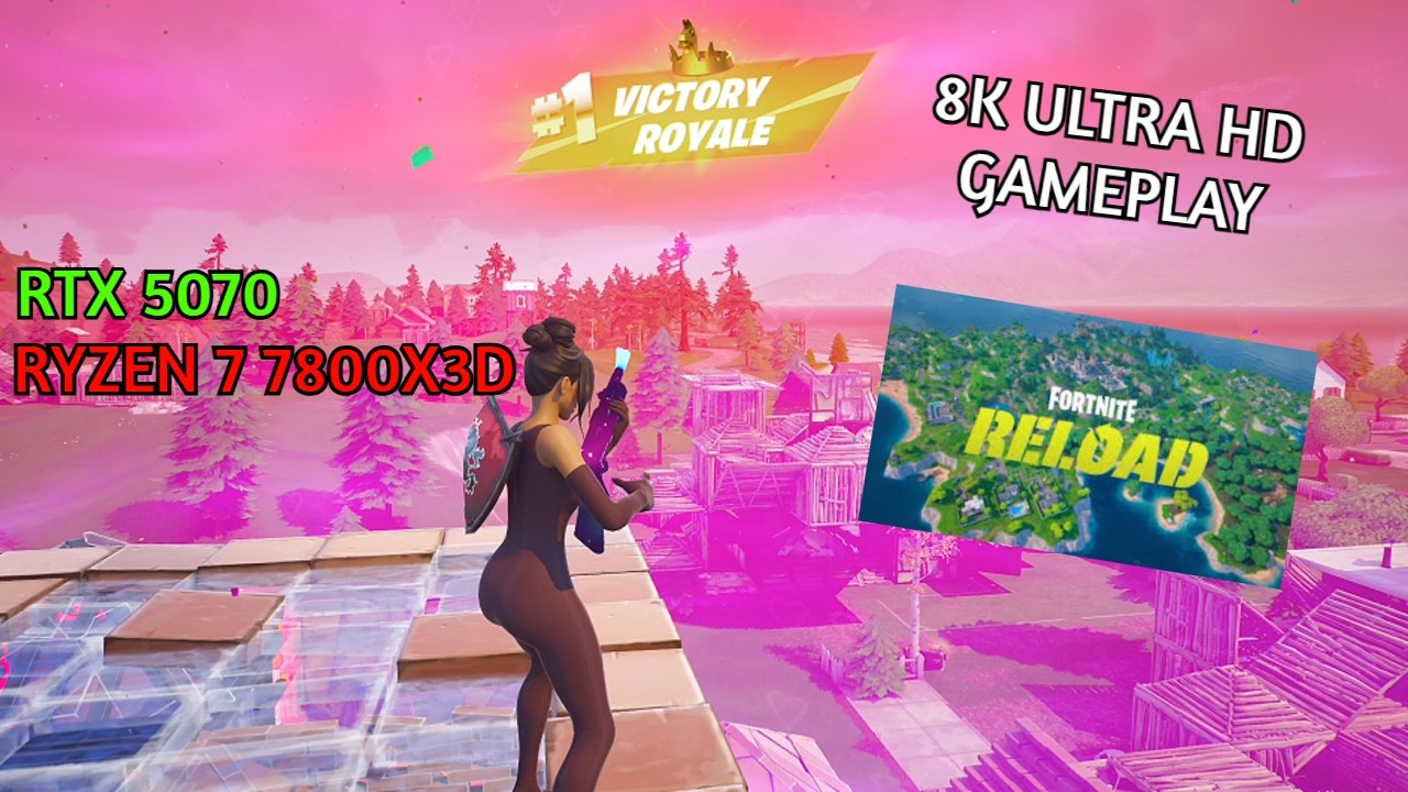 ⚡19 Kill Reload Win | DX12 | 8K GAMEPLAY | ULTRA HD QUALITY  |  RTX 5070 + Ryzen 7 7800X3D ⚡