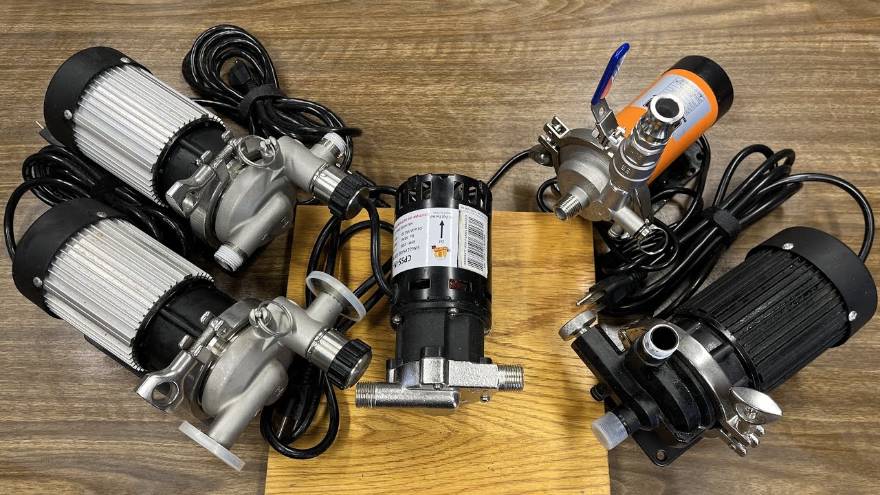 My Brew Pumps: A Comparison Between the Chugger, Blichmann RipTide, Spike Flow, & Anvil XP