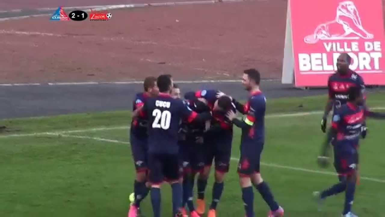 Belfort Luçon 2 - 1 le 28 novembre 2015