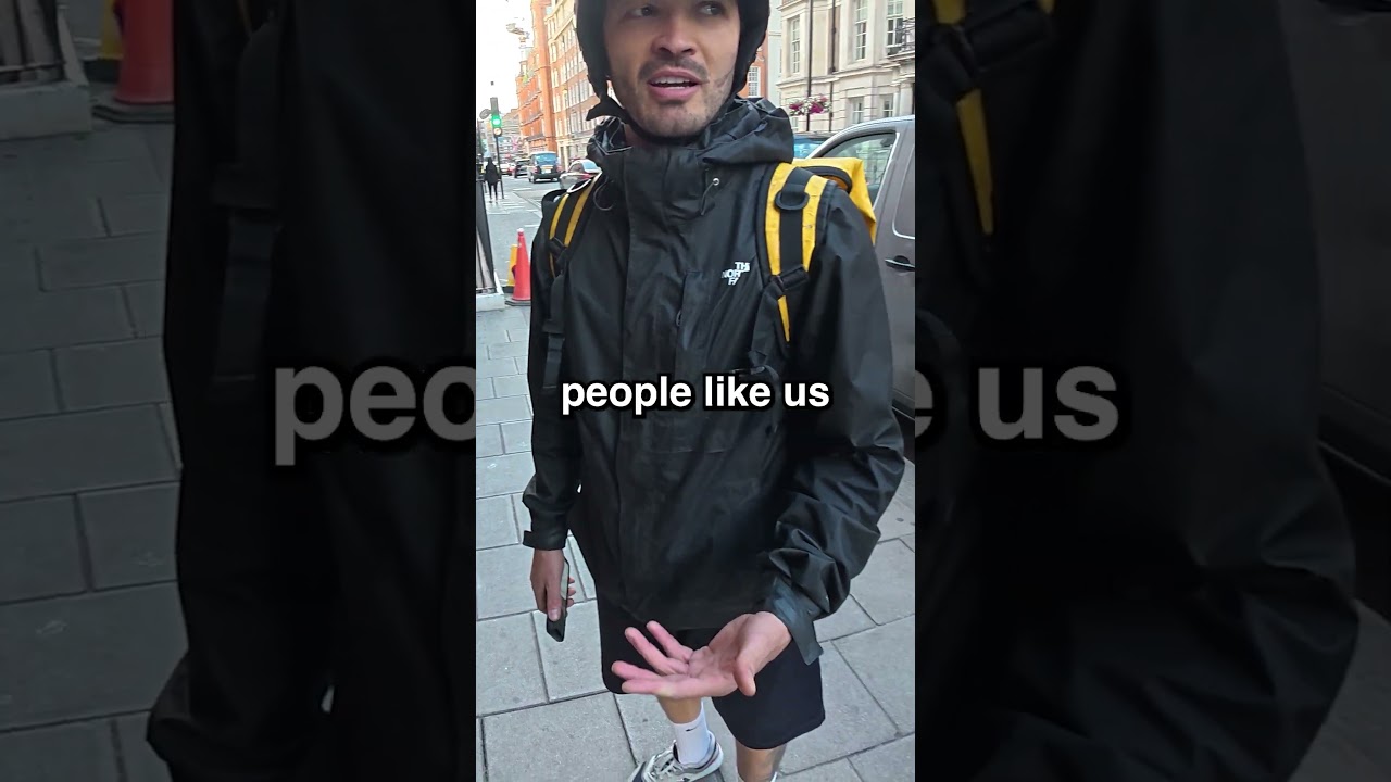 Millionaire gave me no Tip! #millionaire #wealthy #tips #london #delivery #ubereats #fun