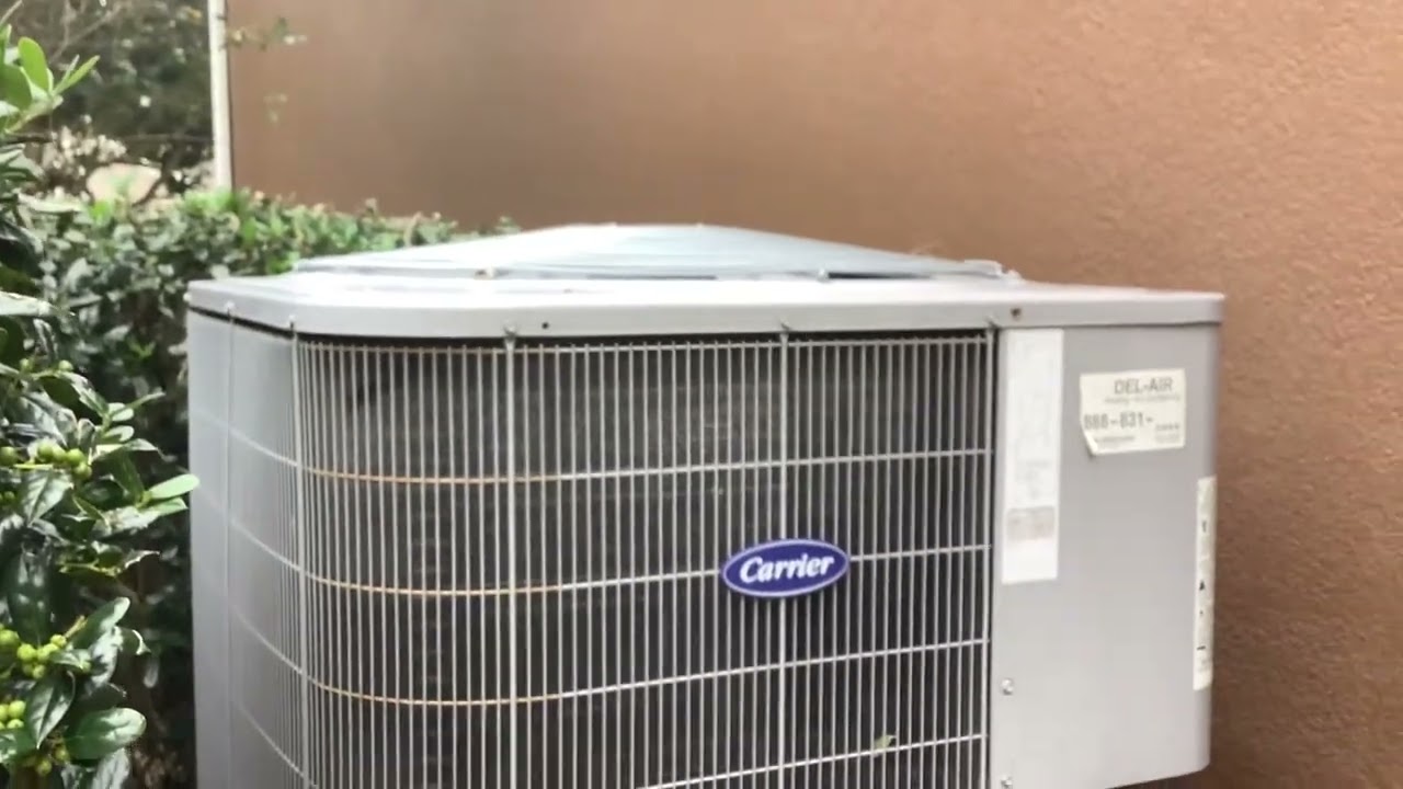 My carrier air conditioner first startup of 2023