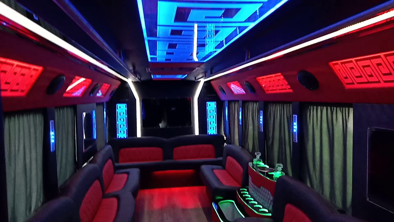 2013 White Color International 3000 newly converted party bus #3054