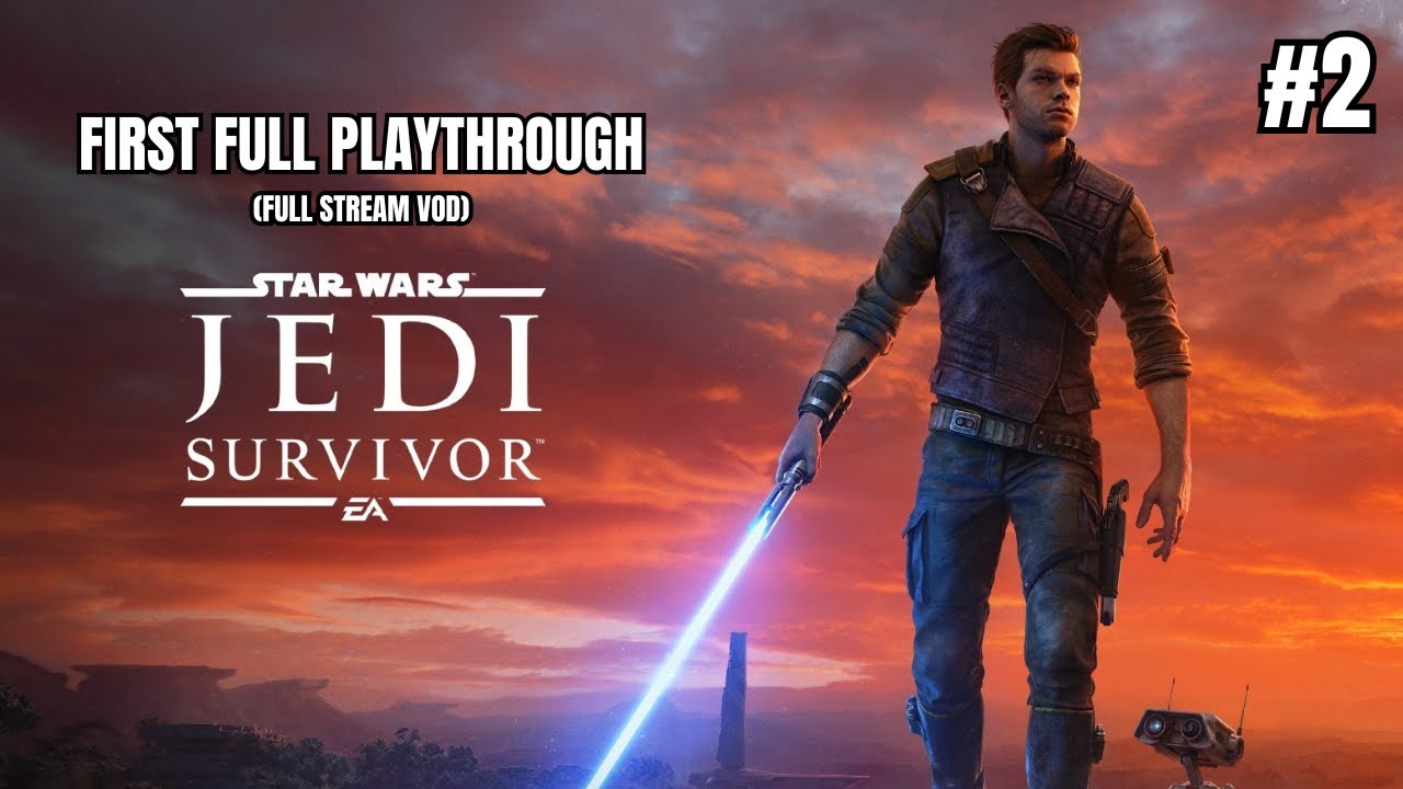 Star Wars Jedi: Survivor – First Playthrough (Full Twitch VOD) #2