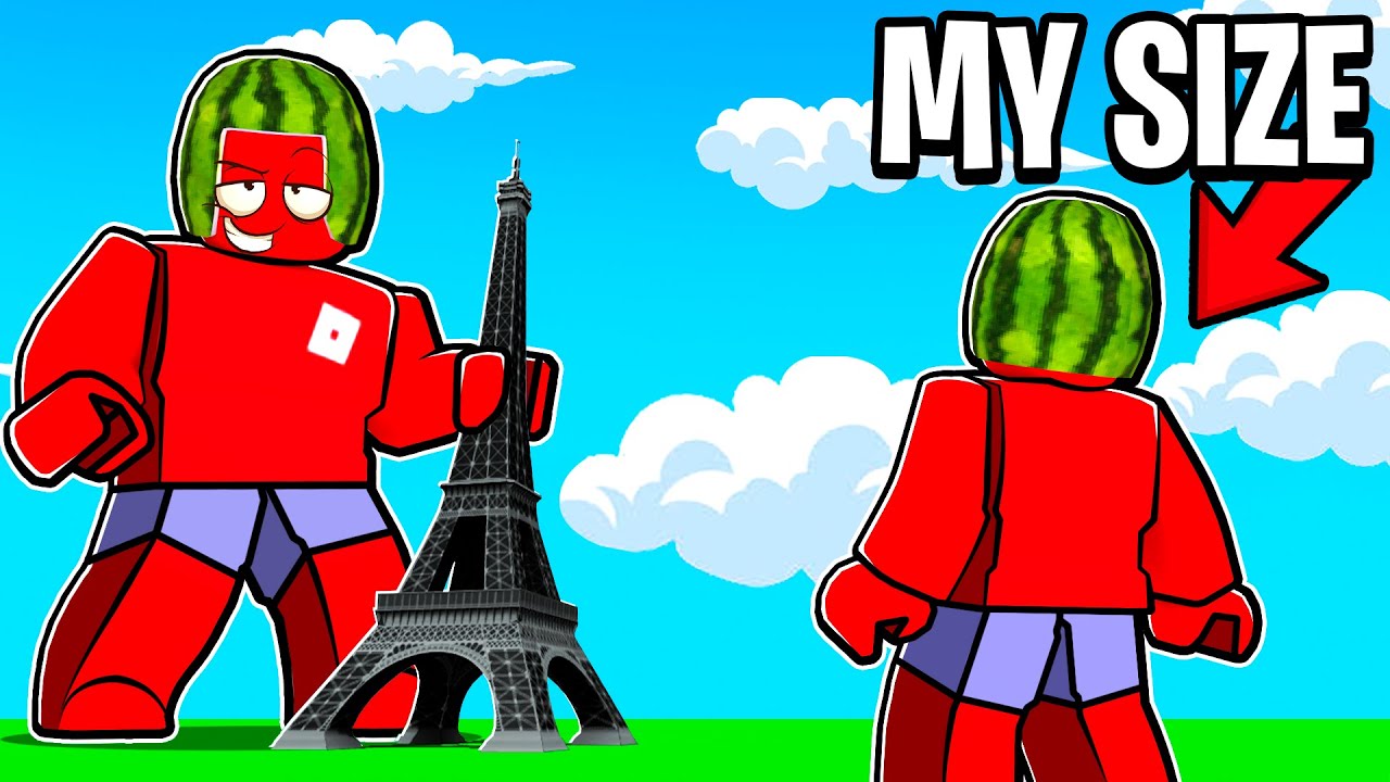 What’s the BIGGEST You Can Grow in Roblox..?