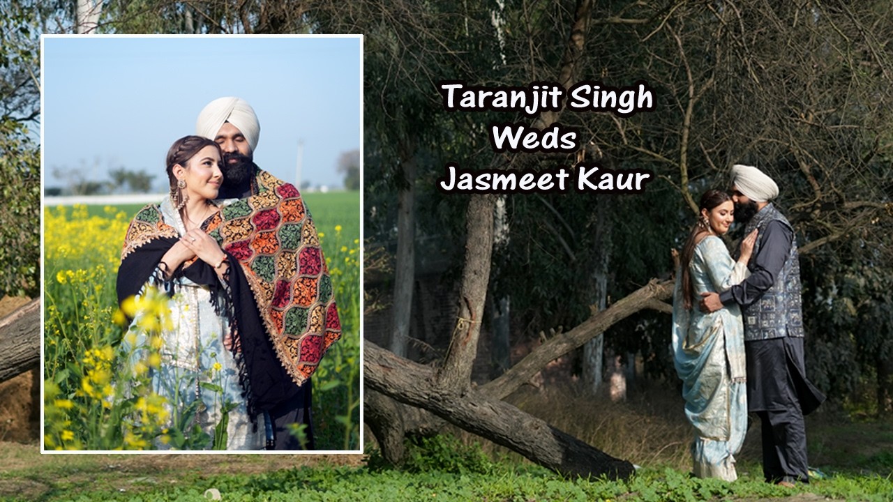 Taranjit Singh Weds Jasmeet Kaur Wedding Mayian Jaggo DJ Live (5aab Tv Live)  M.9815442749