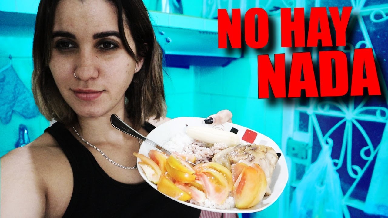 QUE COMO EN UN DÍA VIVIENDO EN CUBA 😓 | DinaStars